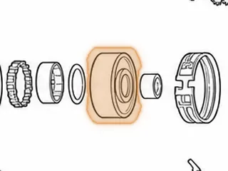 Drum, 4T60E/4T65E Forward Band Drum (14 Roller Type Sprag) 1996-Up — Part # 84559B