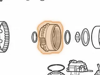 Planet, 440-T4 Front (.265” Wide Bushing)(No Bevel on Ring Gear) 1986-91 — Part # 84582A