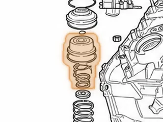 Spring, 4T60E/4T65E Reverse Servo (Large) 1996-Up — Part # 84911A