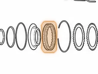 Retainer W/Springs, 440-T4 2nd Clutch 1987-91 — Part # 84972A