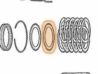 Steel, 4T65E 2nd Clutch .065” (36 Teeth)(Waved) 1997-Up — Part # 84125G