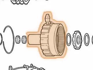 Ring Gear, 4T60E Final Drive (78 Teeth, Left Angled) 1995-96 — Part # 84598B