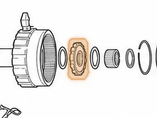 Gear, 4T65E Parking (AWD)(.868” Thick) 1997-Up — Part # 84690G