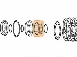 Guide Retainer W/Springs, 440-T4/4T60E 3rd Clutch (W/12 Springs) 1983-Up — Part # 84975