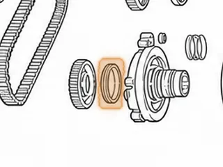 Ball Bearing, 4T80E Driven Sprocket to Support (Use 94279A) 1993-11 — Part # 94281A