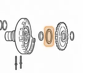 Bearing, 4T80E Forward/Coast Clutch Support to Park Gear (Use 84238) 1993-11 — Part # 94254A