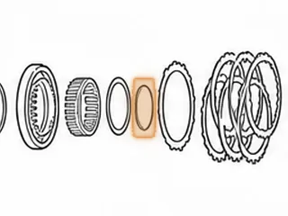 Snap Ring, 4T80E Holds Reverse Clutch Retainer in Drum 1993-11 — Part # 94890A