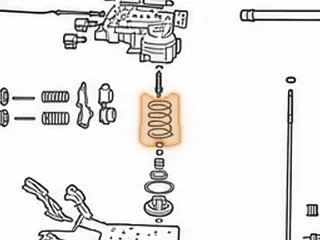 Spring, 4T80E Low/Reverse Servo (Large Spring) — Part # 94911A