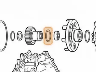 Bearing, 4T80E 3rd Clutch Hub to Sun Shell 1993-11 — Part # 94225A