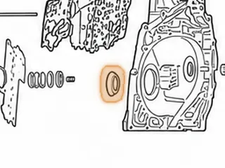 Seal, 4T80E Axle (Case Cover, Drivers Side) 1993-11 — Part # 94076A