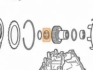 Bushing, 4T80E 3rd Clutch Hub 1993-11 — Part # 94049A