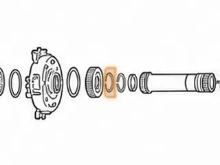 Snap Ring, 4T80E Holds Input Sun Gear to 3rd Clutch Drum 1993-11 — Part # 94884A