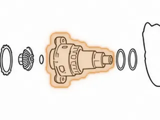 Differential Carrier, 4T80E (Less Pinion Gear) 1993-11 — Part # 94716A