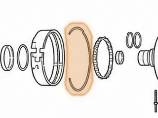 Snap Ring, 4T80E Holds Forward/Coast Support to Case 1993-11 — Part # 94883A