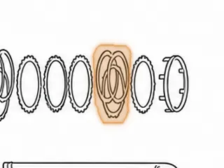 Friction, 4T80E Coast Clutch .081” (51 Teeth) 1993-94 — Part # 94112A