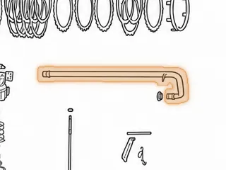 Tube, 4T80E Scavenge 1993-11 — Part # 94999A