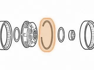 Snap Ring, 4T80E Holds Reaction Ring Gear to Input Planet (Use 94882A) 1993-11 — Part # 94889A