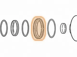 Outer Race, 4T80E 2nd Sprag (For 16 Lug Sprag)(1” Thick, W/6 Holes) 1993-11 — Part # 94663A