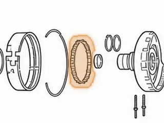 Roller Clutch, 4T80E Low Roller (18 Roller, W/Plastic Cage) 1993-11 — Part # 94654A
