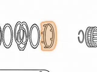 Apply Ring, 4T80E Forward Clutch (Aluminum)(1.150” Thick, 8 Legs) 1993-Up — Part # 94547A