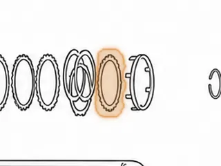 Apply Plate, 4T80E Coast Clutch .207” (8 Notched Teeth) 1993-11 — Part # 94153A