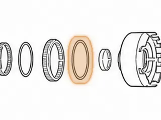 Washer, 4T80E Reverse Clutch Housing to 2nd Sprag (4 Tab, Plastic) 1993-11 — Part # 94227A