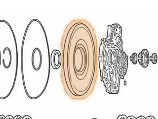 Cover, 45RFE Front Plate (Has An Inner & Outer O-Ring) 1999-4/07 — Part # 72519A