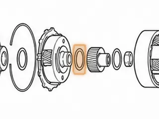 Bearing W/Races, 45RFE Reverse Planet To Input Sun Gear (Use 72211A) — Part # 72244A