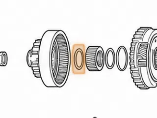 Bearing W/Races, 45RFE/68RFE Reaction Planet Ring Gear To Reaction Sun Gear (Use 72211A) — Part # 72235A