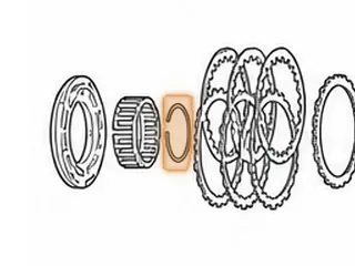 Snap Ring, 45RFE/68RFE Holds 4th Clutch Retainer In (2.772”OD) (.061” Thick) 1999-Up — Part # 72865A