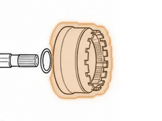 Ring Gear, 45RFE Input (3.400” Thick) (16 Lugs) (12 Notches) — Part # 72592A