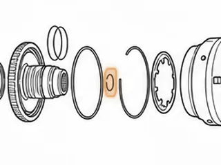 Snap Ring, 45RFE/68RFE Holds Input Shaft To Clutch Hub (1.490”OD) (.062” Thick) (Wire Type) 1999-Up — Part # 72880A