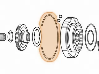 Snap Ring, 45RFE/68RFE Holds 2-4 Drum In Case (9 3/16”OD)(.116” Thick)(Beveled) 1999-Up — Part # 72883A