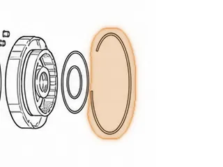 Snap Ring, 45RFE/68RFE 2-4 Drum Stop (8 13/16”OD) (.060” Thick) 1999-Up — Part # 72884A