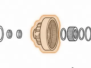 Hub/Ring Gear, 45RFE 2nd Clutch To Reaction Planet (84 Teeth) (5.914”OD) (24 Teeth Clutch) — Part # 72596A