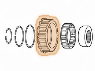 Outer Race, 68RFE Low Sprag (1.280” Thick)(4.420”ID)(48 Outer Lugs) 2007-Up — Part # 72577C