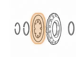 Dished Spring, 45RFE Low/Reverse Clutch Return (8 Fingers)(.088” Thick)(5.915”OD) — Part # 72977A