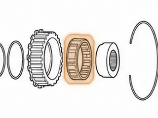 Sprag, 68RFE Low (36 Elements) (Plastic Cage) 2007-Up — Part # 72654C