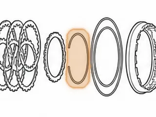 Snap Ring, 45RFE/68RFE Holds 4th Clutch Pressure Plate In (6”OD)(Selective) 1999-Up — Part # 72863A