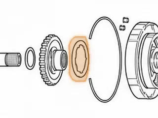 Bearing W/Races, 45RFE/68RFE Reverse Hub To Drum (.240” Thick)(3.950”ID) 1999-Up — Part # 72234A