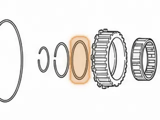 Shim, 45RFE Low/Sprag (3.930”OD)(.040” Thick)(1 Inner Tab) 1999-Up — Part # 72285A