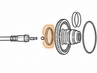 Bushing, 45RFE/545RFE/65/66/68 Input Clutch (.375” Wide)(2.910”OD)(2.725”ID) 1999-Up — Part # 72050A