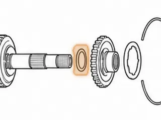 Bearing W/Races, 45RFE/68RFE Overdrive Hub To Reverse Hub (Use U72211A) — Part # 72214A