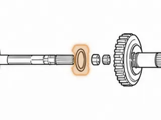 Bearing W/Races, 45RFE/68RFE Underdrive Hub To Overdrive Hub (Use 72211A) — Part # 72220A