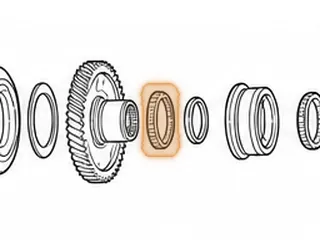 Cone Bearing, 50-40/50-42LE Drive Transfer (30 Rollers) (2.085”ID) (.525” Thick) (NSK R-53-2) Also Fits #277 & #279 — Part # 89279A