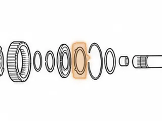 Race, 50-40/50-42LE Rear Hub To Sun Gear (4 Legs) (.031” Thick) (2.903”OD) (2.090”ID) — Part # 89236A