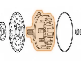 Pump Stator, 50-40/50-42LE (Aluminum) With 11 Rear Lugs (14 Bolts To Body) (Cast 906D) — Part # 89520A