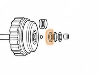 Race, 50-40/50-42LE Forward & Direct Drum To Rear Cover (.031” Thick) (.536”ID) (1.605”OD) — Part # 89231A