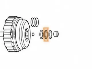 Thrust Bearing, 50-42LE Forward & Direct Drum To Rear Cover (.077” Thick) (.910”ID) (1.640”OD) — Part # 89232A