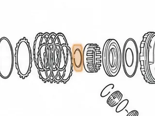 Snap Ring, 50-40/50-42LE Forward & Direct Clutch Retainer (.040” Thick) (2.030”OD) — Part # 89879A